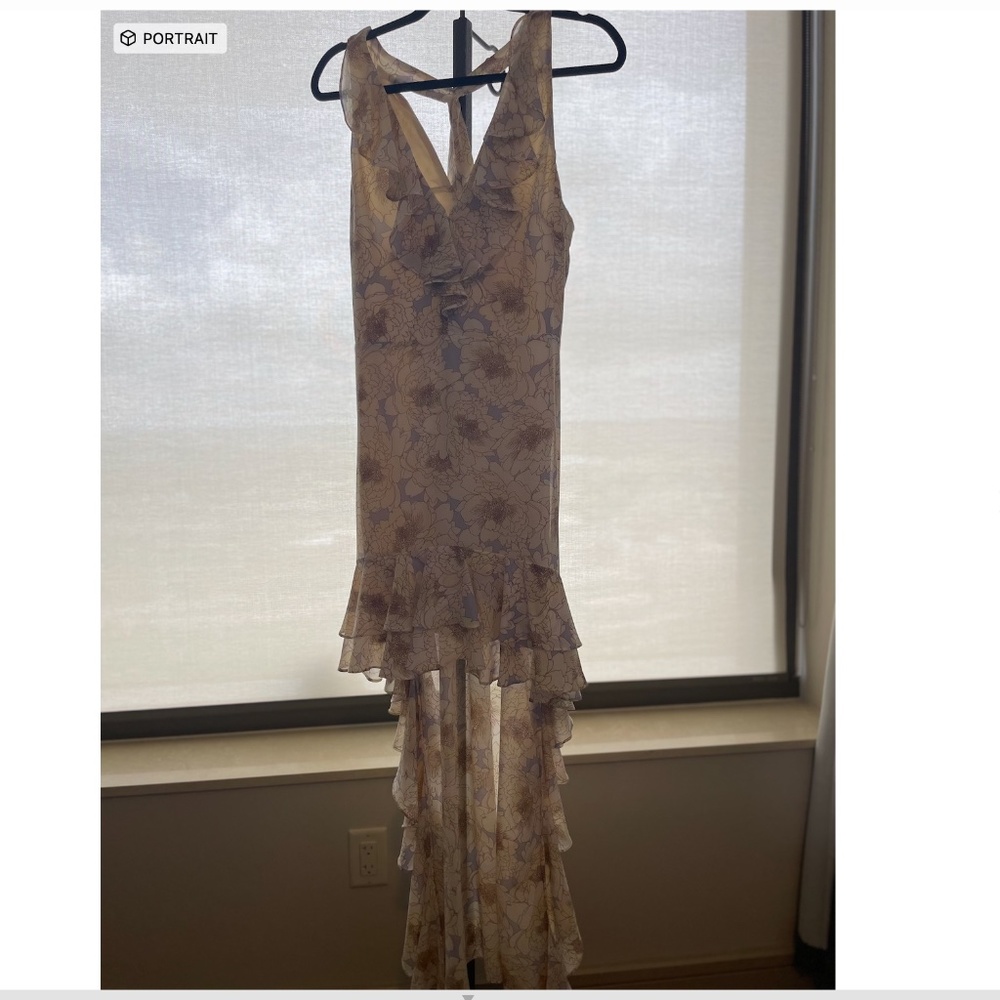 High-Low Elegant Chiffon Dress